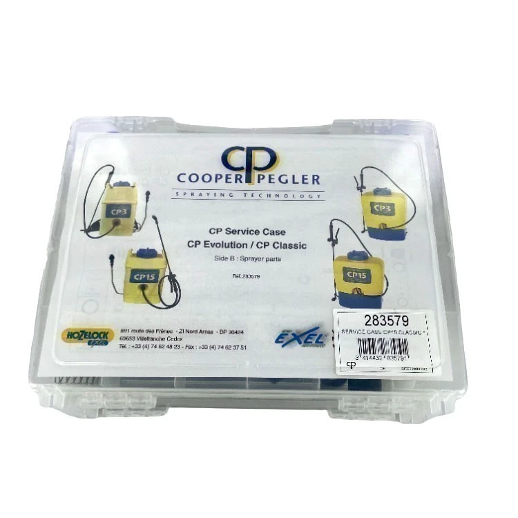 Cooper Pegler Classic & Evolution Sprayer Spare Parts Service Case 283579 2 Cooper Pegler Classic & Evolution Sprayer Spare Parts Service Case 283579