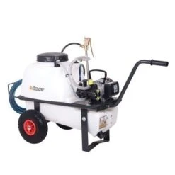 Comet 50 Ltr Wheelbarrow Sprayer 6.9Ltrs Min 230 Volt Electric Pump WBU-50-715E FREE DELIVERY